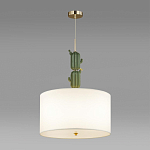 Подвесной светильник с декором в виде кактуса из керамики Opuntia D45 см варинант исполнения - 4 | Loft Concept в Москве