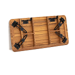 Двухместный диван из акации без подлоконтиков Amra варинант исполнения - 4 | Loft Concept в Москве