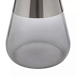 Кофейный столик с основанием из закаленного стекла Classic Round Gray Table варинант исполнения - 5 | Loft Concept в Москве