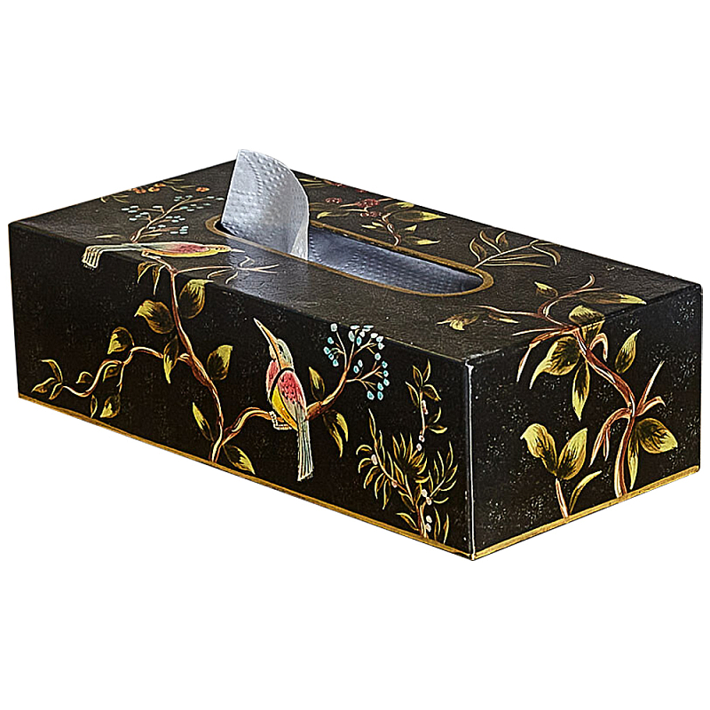     Chinoiserie Garden Tissue Box     | Loft Concept 