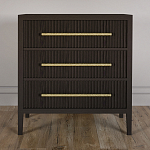 Комод Primo с 3 выдвижными ящиками Темный орех варинант исполнения - 1 | Loft Concept в Москве