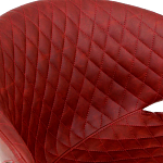 Стул из экокожи с стёжкой Kennedy варинант исполнения - 2 | Loft Concept в Москве