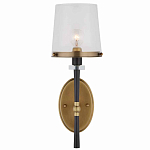 Бра настенное с прозрачным стеклянным абажуром Simple Pure Form варинант исполнения - 2 | Loft Concept в Москве