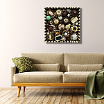 Панно "Конфетное ассорти" Chocolate Candy Assortment варинант исполнения - 4 | Loft Concept в Москве