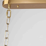 Люстра подвесная овальная со стеклянными трубками Nembus варинант исполнения - 2 | Loft Concept в Москве