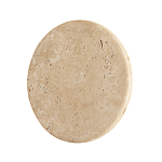 Бра с круглым плафоном из травертина Shaw Marble Lighting варинант исполнения - 1 | Loft Concept в Москве