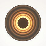 Бра круглое Soft Halo серый варинант исполнения - 2 | Loft Concept в Москве