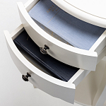 Белая тумба на фигурных ножках Shelby варинант исполнения - 6 | Loft Concept в Москве