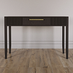 Элегантная Консоль Primo с выдвижным ящиком Темный орех варинант исполнения - 1 | Loft Concept в Москве