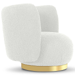 Кресло с обивкой букле Ambrose Boucle Armchair варинант исполнения - 3 | Loft Concept в Москве