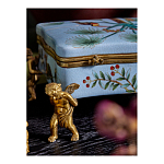 Шкатулка на четырех ангелах Blue Garden варинант исполнения - 7 | Loft Concept в Москве