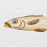 Плитка с узором Рыба Русалка варинант исполнения - 5 | Loft Concept в Москве