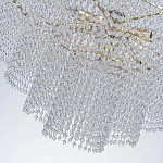 Люстра многоярусная с каскадами кристаллов Crystal Rains варинант исполнения - 7 | Loft Concept в Москве