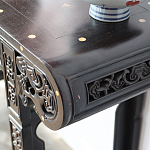 Черная резная консоль в Китайском стиле из массива Black Dragon Console варинант исполнения - 4 | Loft Concept в Москве