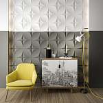 Гипсовая 3D Панель M-22 варинант исполнения - 1 | Loft Concept в Москве