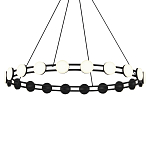 Люстра кольцевая с круглыми светодиодными источниками света Maxine Light варинант исполнения - 2 | Loft Concept в Москве