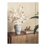 Ваза с зелеными цветочными и птичьими мотивами Vase Inspired by Nature варинант исполнения - 4 | Loft Concept в Москве