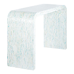 Консоль с инкрустацией Dominic Blue варинант исполнения - 1 | Loft Concept в Москве