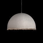 Подвесной светильник в форме купола белого цвета с ажурной бахромой Tactile Line варинант исполнения - 11 | Loft Concept в Москве