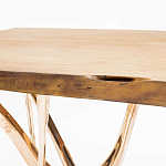 Обеденный стол прямоугольный с фигурными ножками G-table варинант исполнения - 1 | Loft Concept в Москве