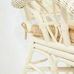 Комплект обеденный из ротанга Eloise grand white варинант исполнения - 9 | Loft Concept в Москве