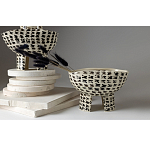 Чаша на ножках для фруктов или сухофруктов "Лонерно" варинант исполнения - 3 | Loft Concept в Москве