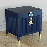 Сундук Eye Elsa Dreams Blue варинант исполнения - 1 | Loft Concept в Москве