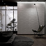 Гипсовая 3D панель с принтографией PM-33 варинант исполнения - 1 | Loft Concept в Москве