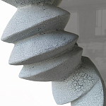 Дизайнерское зеркало Ocean Mirror голубой цвет природные формы  варинант исполнения - 1 | Loft Concept в Москве