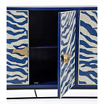 Буфет в гостиную с инкрустацией Bone Inlay Deco Sideboard - Orleans ZEBRA варинант исполнения - 2 | Loft Concept в Москве