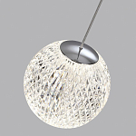 Подвесной светильник с прозрачным рифленым плафоном в форме шара Crystal Globule варинант исполнения - 8 | Loft Concept в Москве