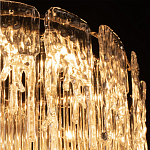 Бра с эффектом стекающего стекла и прозрачными трубками Textured Glass варинант исполнения - 7 | Loft Concept в Москве