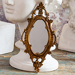 Зеркало настенное в ажурной раме бронзового цвета Classic Ornament Mirror варинант исполнения - 3 | Loft Concept в Москве