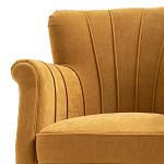 Кресло велюровое на ножках из массива ясеня Jessie Armchair варинант исполнения - 5 | Loft Concept в Москве