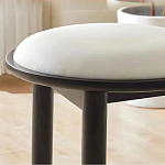 Дизайнерский стул из массива дерева с круглой спинкой Infinitude варинант исполнения - 2 | Loft Concept в Москве