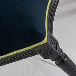 Стул чёрный из натурального бука с изображением птица в саду Blooming Magnolias варинант исполнения - 4 | Loft Concept в Москве