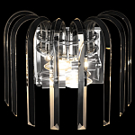 Бра цвета никель с изогнутыми хрустальными элементами Radiant Ribbons варинант исполнения - 3 | Loft Concept в Москве