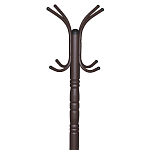 Вешалка напольная коричневая с 4-мя металлическими крючками Noble Branches варинант исполнения - 2 | Loft Concept в Москве