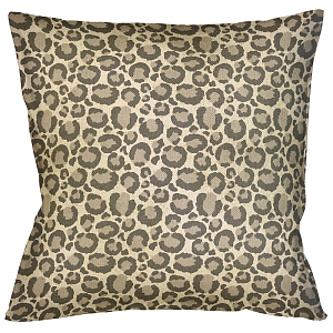 Декоративная подушка с леопардовым принтом Wild animals Light