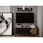 Полка навесная открытая Stone Effect варинант исполнения - 2 | Loft Concept в Москве