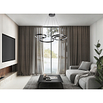 Люстра подвесная светодиодная в виде волнообразной ленты Ribbon Vortex варинант исполнения - 13 | Loft Concept в Москве