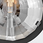 Бра округлой формы с многогранным стеклянным плафоном Hinkley варинант исполнения - 4 | Loft Concept в Москве