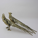 Статуэтка бронзовая пара Фазаны Bronze Birds варинант исполнения - 2 | Loft Concept в Москве