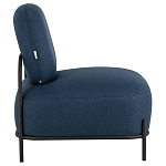 Кресло в синей рогожке COLOR BLOCK варинант исполнения - 3 | Loft Concept в Москве