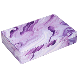 Шкатулка Marble Pattern Box violet