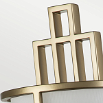 Бра с геометрическим каркасом и матовым белым цилиндрическим плафоном Feiss варинант исполнения - 5 | Loft Concept в Москве