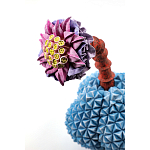 Статуэтка тропический фрукт Pandora Tropical Fruit Blue Pink Lilac Flower варинант исполнения - 1 | Loft Concept в Москве