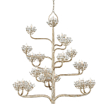 Люстра в виде растения Silver Flower Glade варинант исполнения - 2 | Loft Concept в Москве