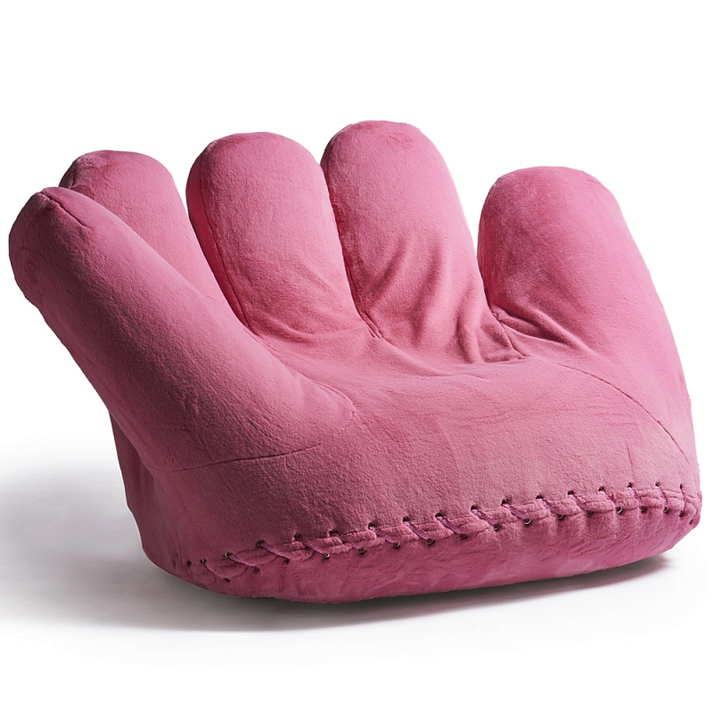        Poltronova Joe Plush Taffy Pink Armchair    | Loft Concept 