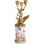 Фарфоровый подсвечник Лебедь с ангелом Asse варинант исполнения - 4 | Loft Concept в Москве